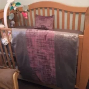 Sparkle Crib Purple