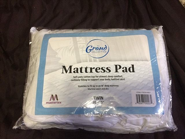 the grand mattress pad cover fitted