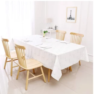 Infinity Silver Tablecloth 1409