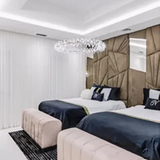 Velvet Width White-Black-Green