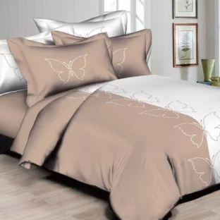 Butterfly Outline Taupe