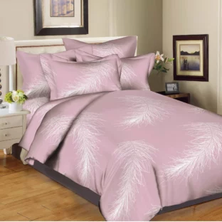 Subtle Feathers Mauve