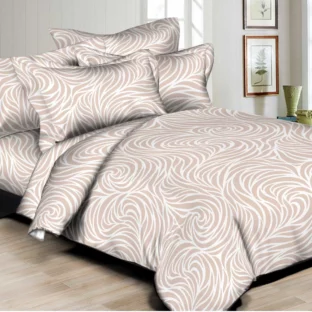 Swirly Foliage Taupe