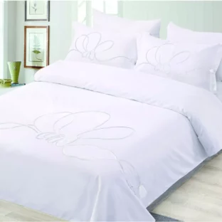 Tassels & Ribbons White Embroidery