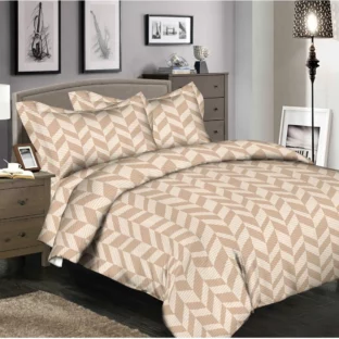 Woven Herringbone Tan