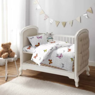 Autum Butterflies Crib