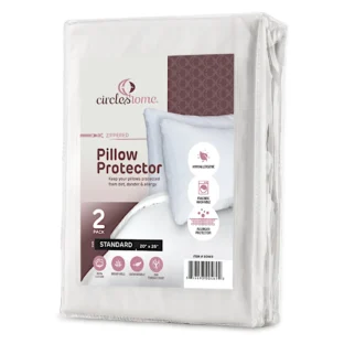 Cotton Zippered Pillow Protector
