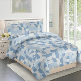 Geometric Shapes Blue