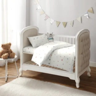 Patterned Dots Multi Crib Set