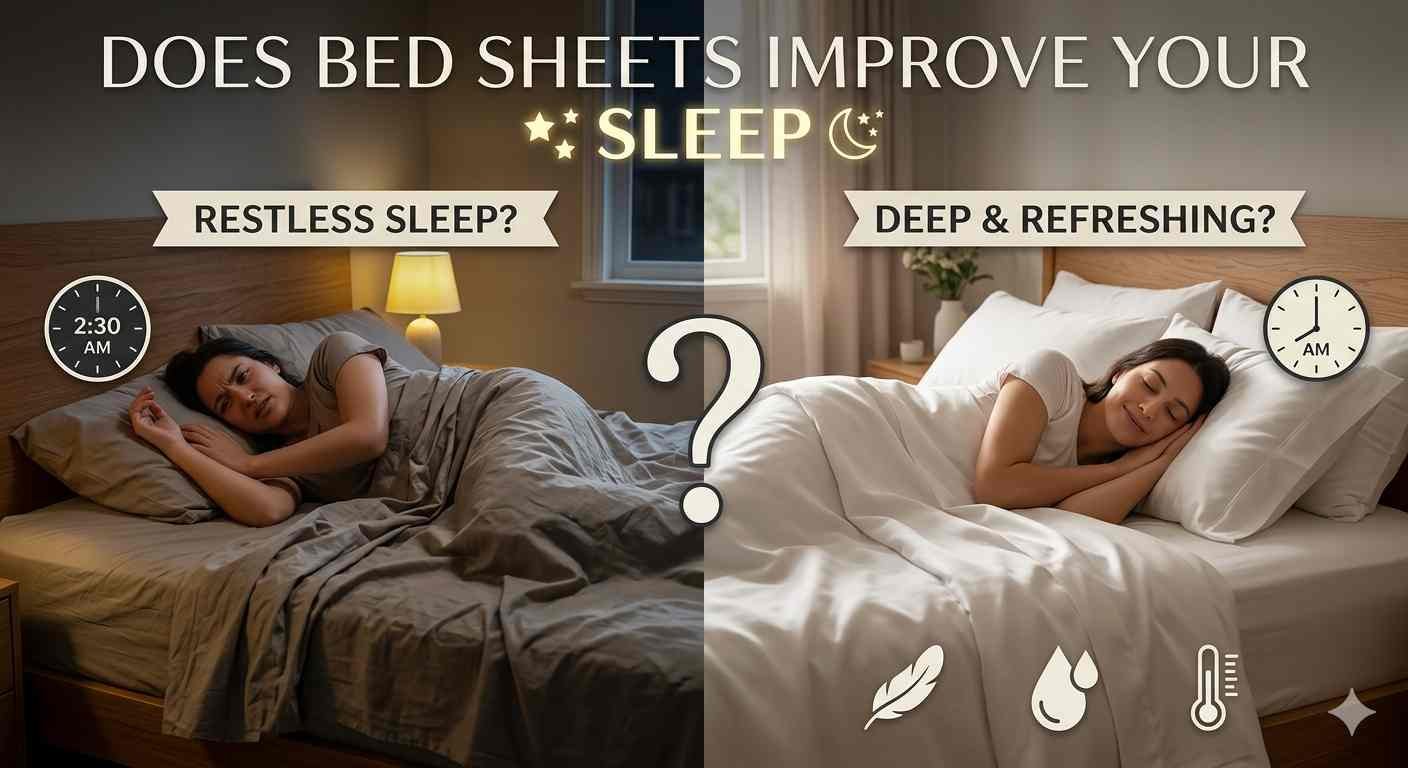 Does bedsheet improve sleep quality